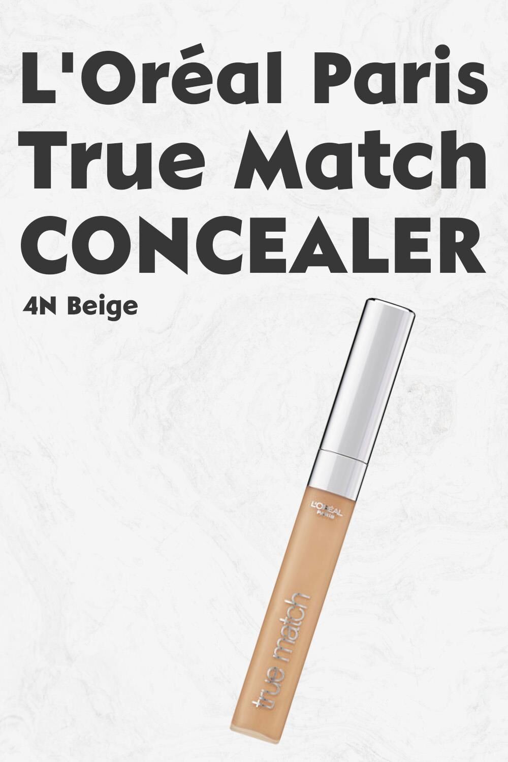 Loreal Paris True Match Concealer 4N Beige