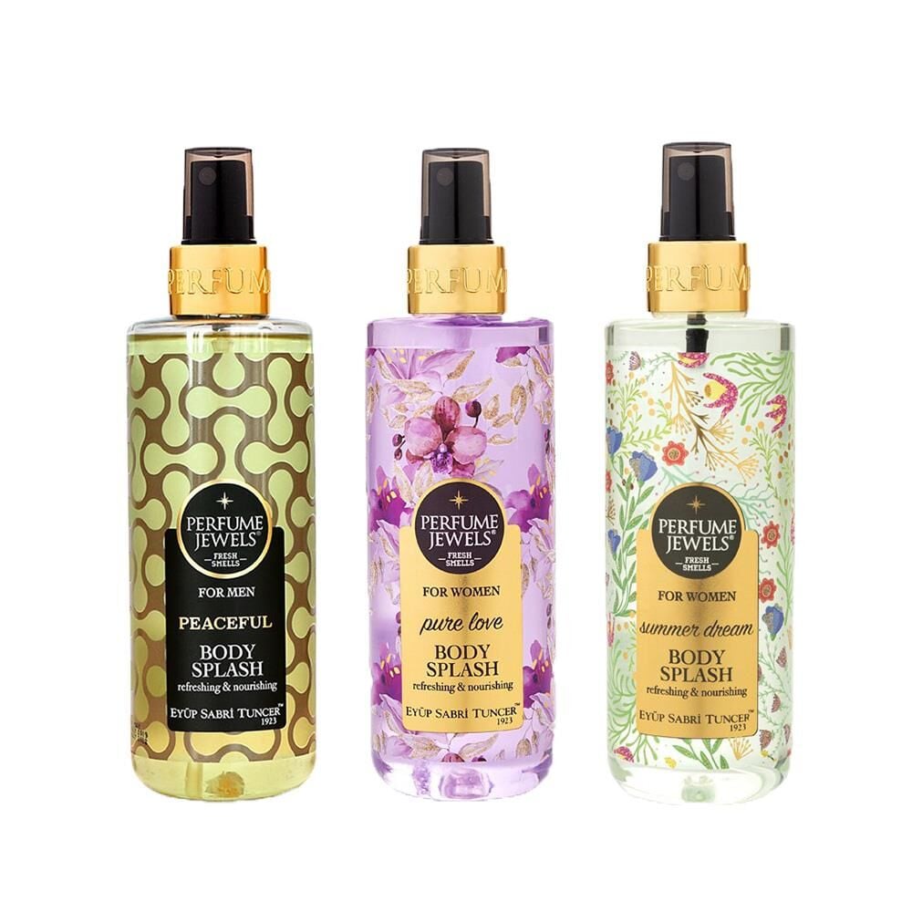 Eyüp Sabri Tuncer Vücut Spreyi Peaceful, Pure Love ve Summer Dream