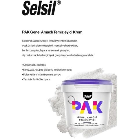 Selsil Pak Genel Amaçlı Mucize Temizleyici 500 gr