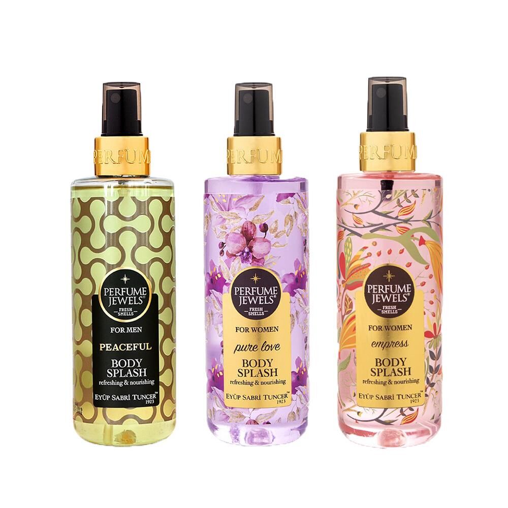 Eyüp Sabri Tuncer Vücut Spreyi Peaceful, Pure Love ve Empress