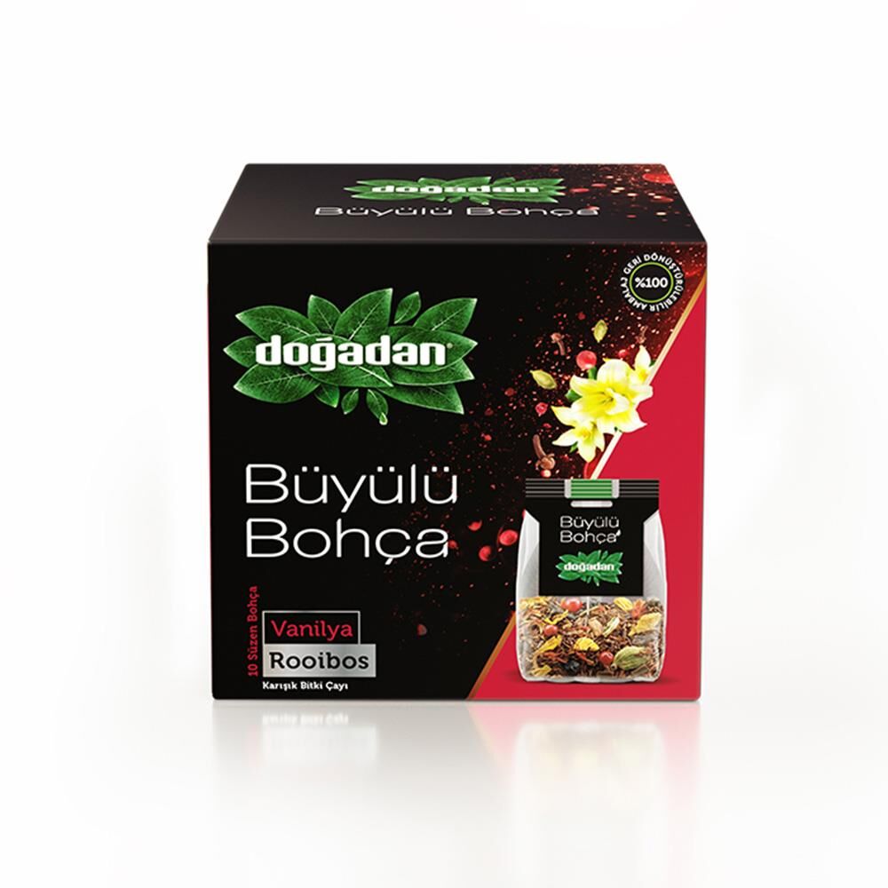 Doğadan Büyülü Bohça Rooibos Vanilyalı Karışık Bitki Çayı