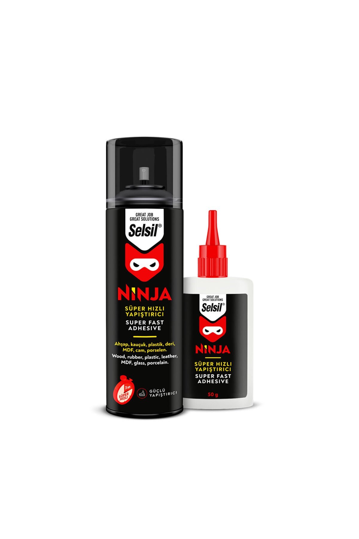 Selsil Ninja Hızlı Yapıştırıcı 400ml 100gr