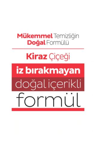 Sleepy Easy Clean Kiraz Çiçeği Yüzey Temizlik Havlusu - 100 Yaprak 6 Adet