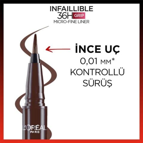 Loreal Paris Infaillible Grip Eyeliner 02 Smokey Earth