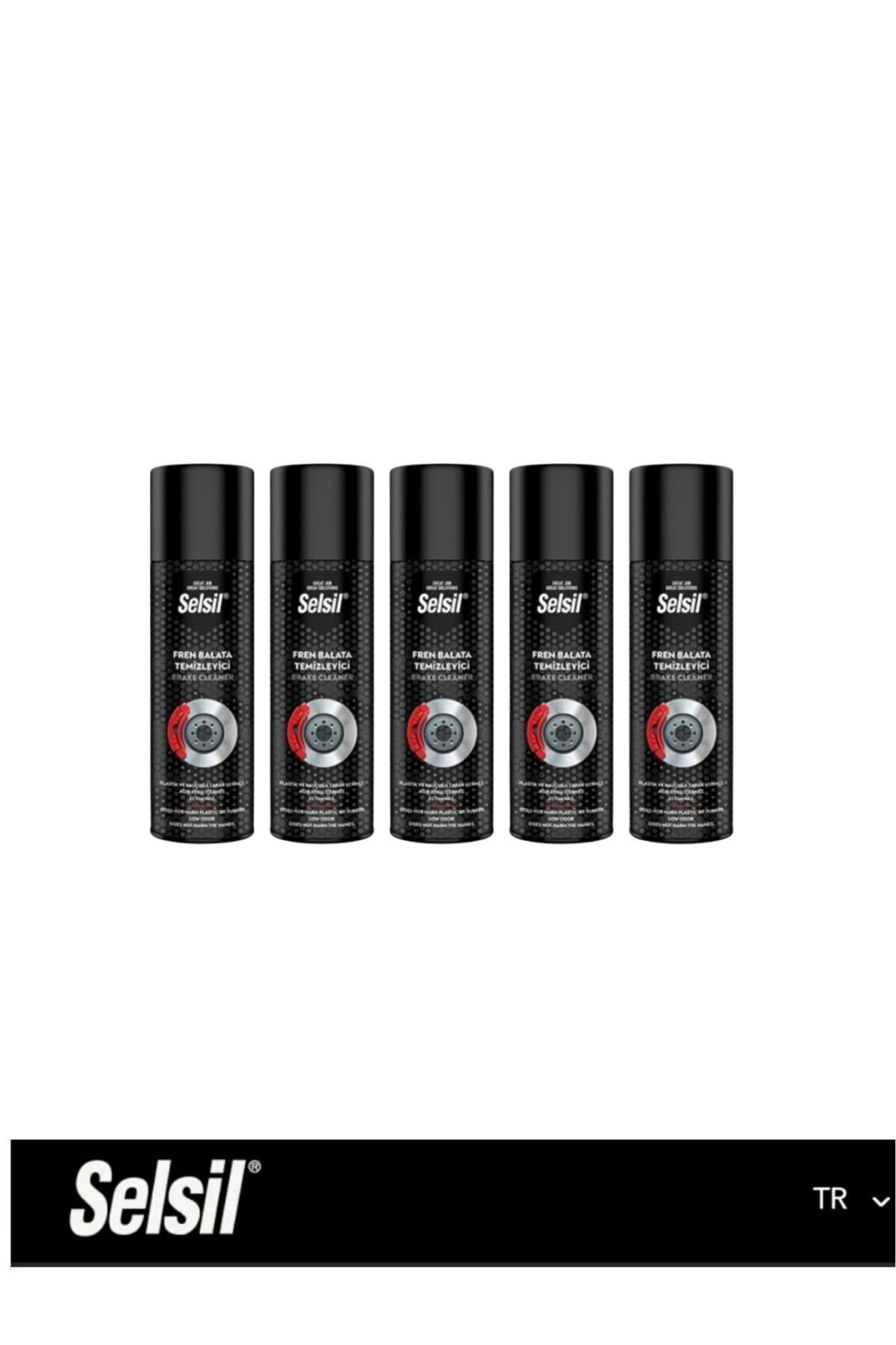 Selsil Fren Balata Temizleme Spreyi 500 ml 5 Adet