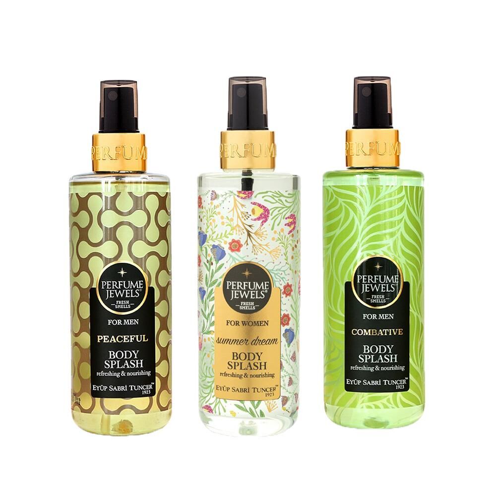 Eyüp Sabri Tuncer Vücut Spreyi Peaceful, Summer Dream ve Combative