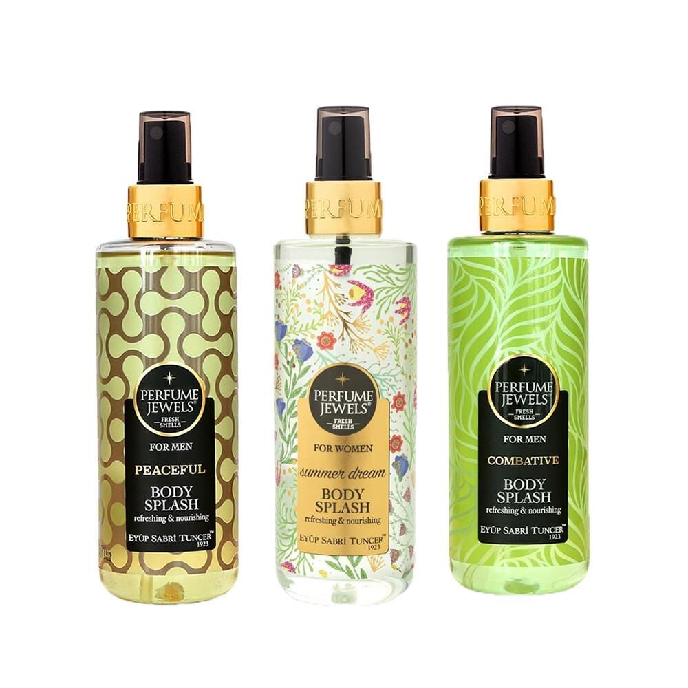 Eyüp Sabri Tuncer Vücut Spreyi Peaceful, Summer Dream ve Combative