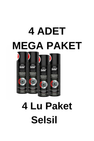 Selsil Balata Spreyi 500 ml 4 Lu Paket