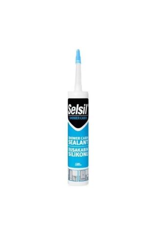 Selsil Mutfak Duşakabin Silikonu Beyaz 280 ml