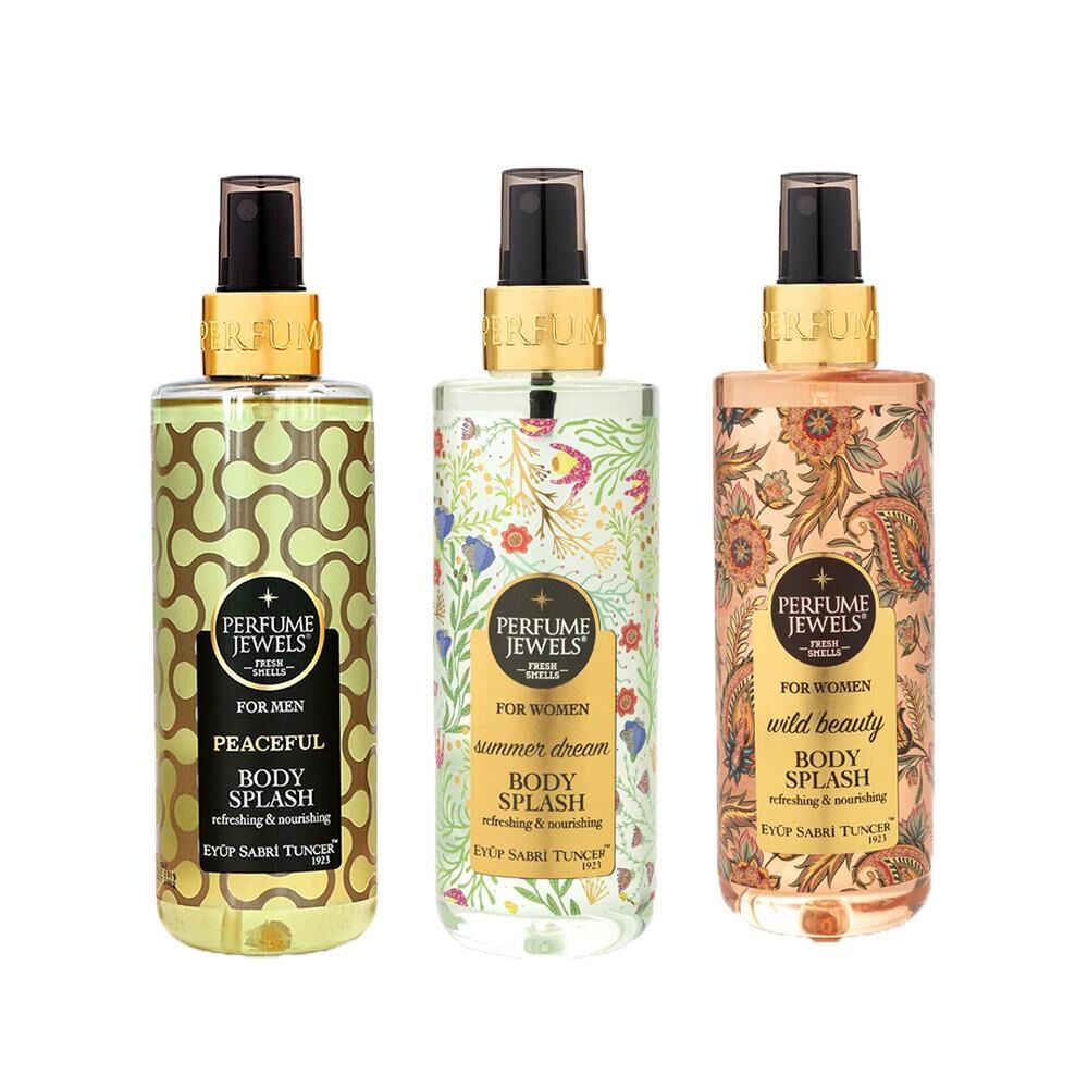 Eyüp Sabri Tuncer Vücut Spreyi Peaceful, Summer Dream ve Wild Beauty