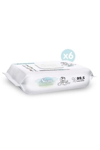 Sleepy Bio Natural Yenidoğan Islak Bebek Bakım Havlusu 6x40 (240 Yaprak)