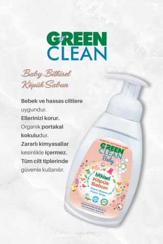 4 AL 3 ÖDE Bitkisel Bebek Köpük Sabun Portakallı 450 ml