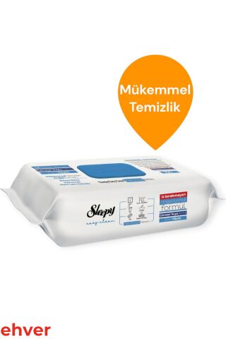 Sleepy 6'lı Easy Clean Çamaşır Suyu Katkılı Yüzey Temizlik Havlusu (600 Yaprak)
