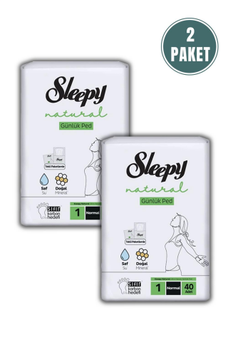 Sleepy Normal Günlük Ped 80li ve ROSIE