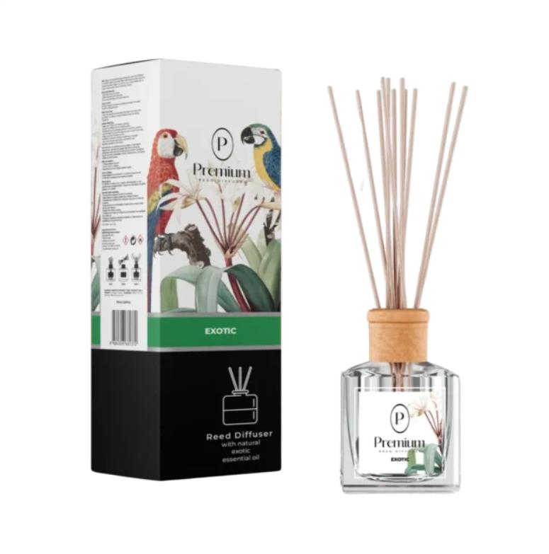 Premium Reed Diffuser Exotıc (Egzotik) Oda Kokusu 100 ml