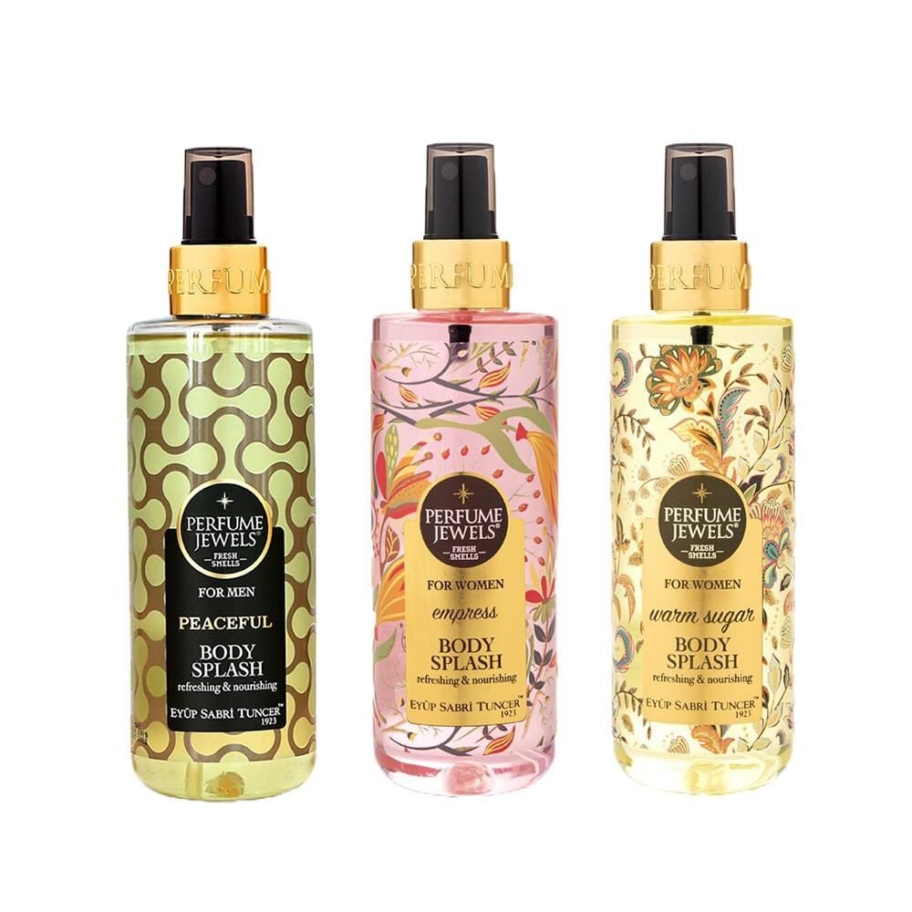 Eyüp Sabri Tuncer Vücut Spreyi Peaceful, Empress ve Warm Sugar