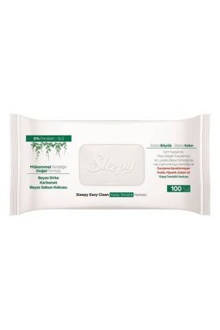 Sleepy Easy Clean Yüzey Temizlik Havlusu 100'lü (18 Li Set) 1800 Yaprak