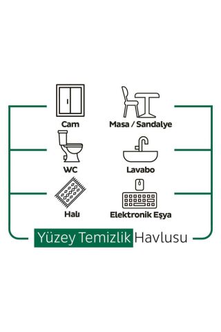 Sleepy Easy Clean Yüzey Temizlik Havlusu 100'lü (18 Li Set) 1800 Yaprak