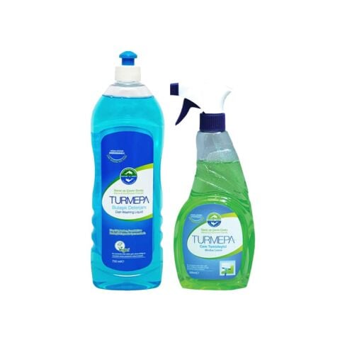 Turmepa Cam Temizleyici ve Elde Yıkama Bulaşık Deterjanı