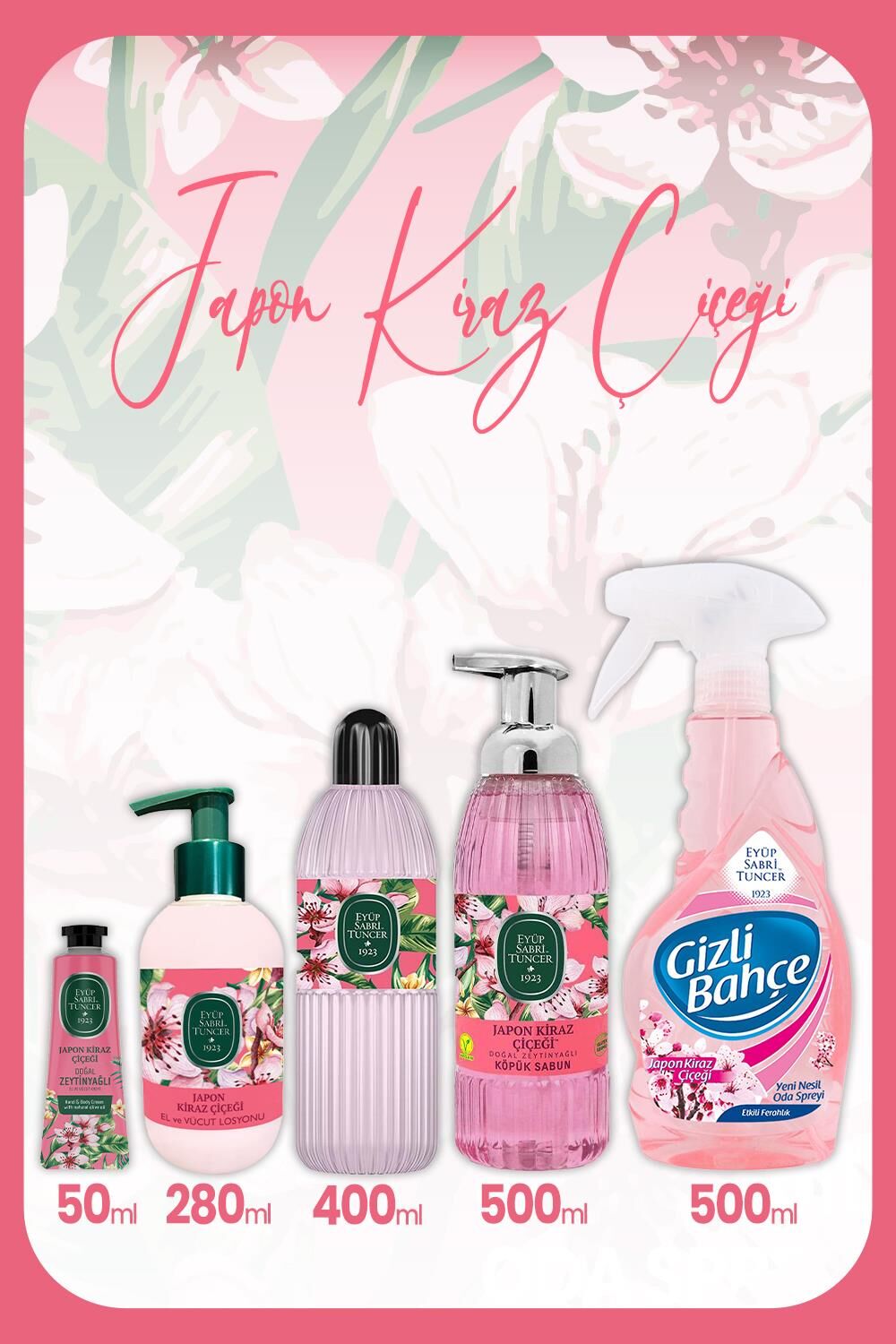 Eyüp Sabri Tuncer Japon Kiraz Çiçeği Seti 2