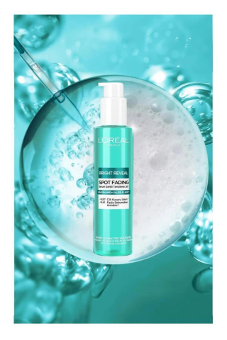 3 Adet Loreal Paris Bright Reveal Cilt Kusuru Karşıtı Yüz Temizleme Jeli 150 ml ve ROSIE