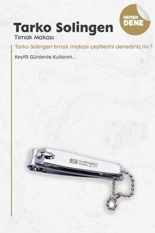 Tarko Solingen Tırnak Makası 312