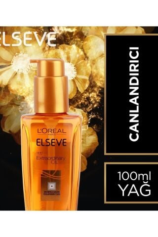 Elseve Saç Bakım Yağı Mucizevi Canlandırıcı 100ml