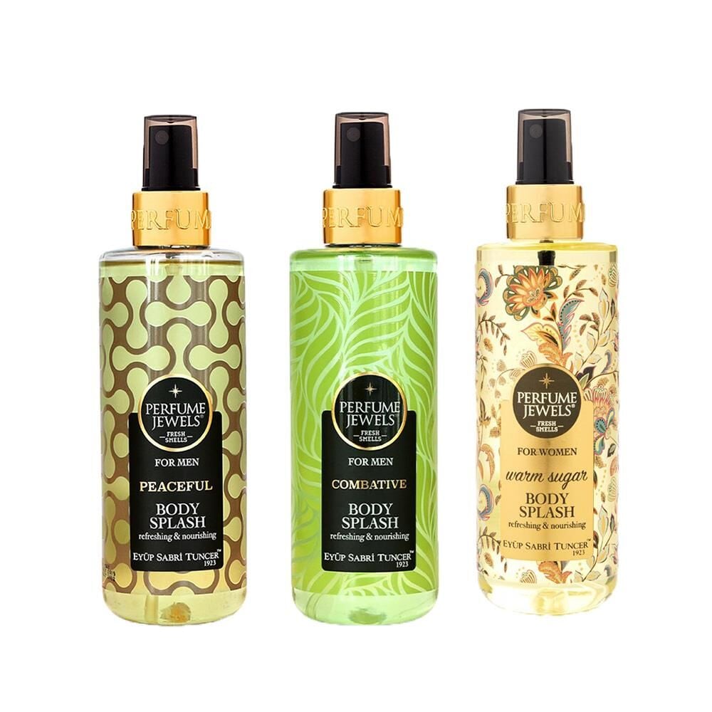 Eyüp Sabri Tuncer Vücut Spreyi Peaceful, Combative ve Warm Sugar