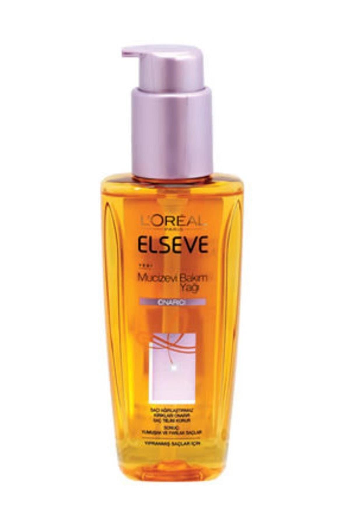 Elseve Yıpranmış Saçlar Için Mucizevi Saç Bakım Yağı 100 Ml 3600522935407