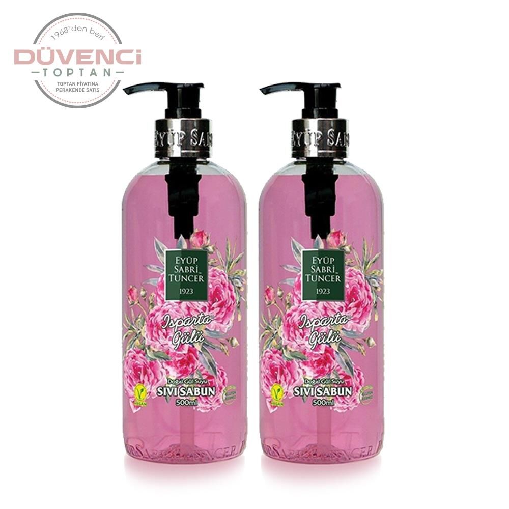 Eyüp Sabri Tuncer Isparta Gülü Sıvı Sabun 500 ml x 2 Adet