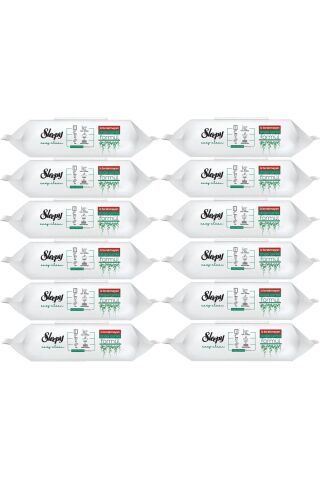 Sleepy Easy Clean Yüzey Temizlik Havlusu 100 Yaprak (12 Li Set) 1200 Yaprak