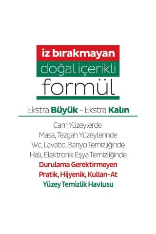 Sleepy Easy Clean Yüzey Temizlik Havlusu 100 Yaprak (12 Li Set) 1200 Yaprak