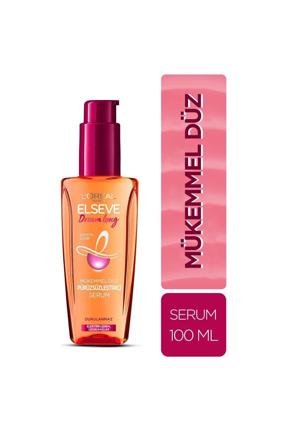 Elseve L'oréal Paris Dream Long Mükemmel Düz Pürüzsüzleştirici Serum