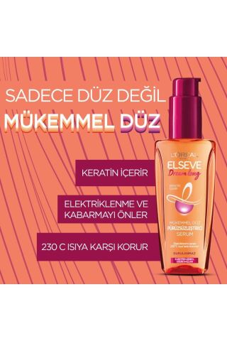 Elseve L'oréal Paris Dream Long Mükemmel Düz Pürüzsüzleştirici Serum