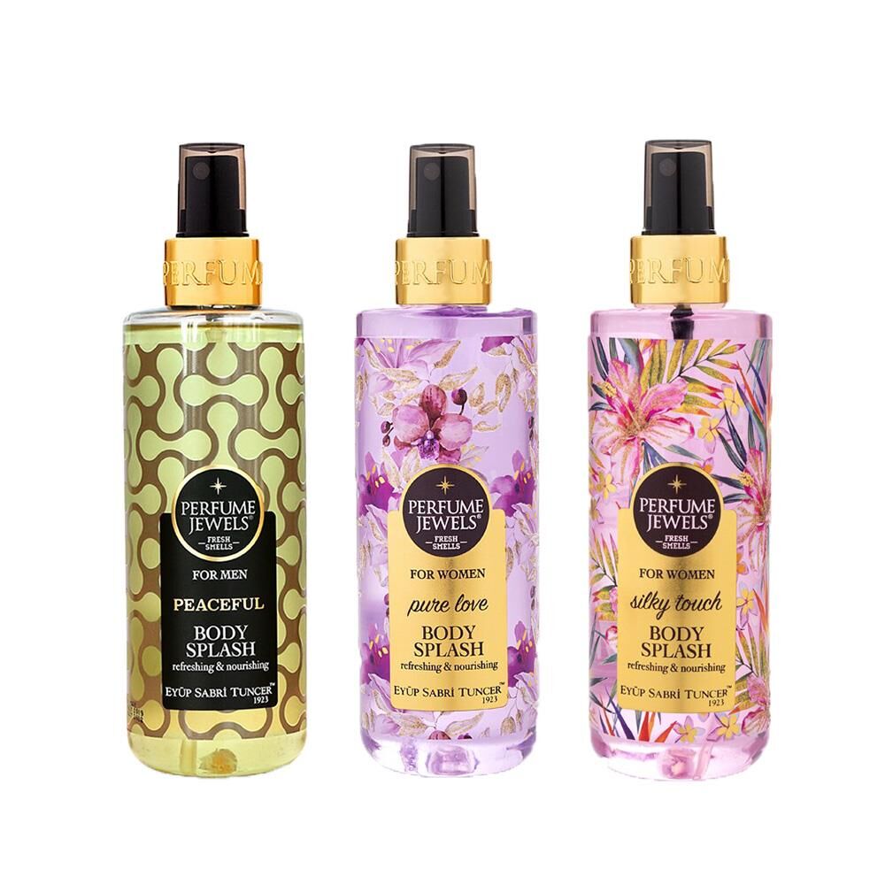 Eyüp Sabri Tuncer Vücut Spreyi Peaceful, Pure Love ve Silky Touch