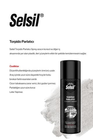 Selsil Torpido Parlatıcı Sprey, 200 ml 2 adet ve rosie pamuk