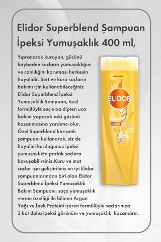 Sleepy Natural Ultra Hassas Günlük Ped Uzun 32 Adet X 8 ve Elidor İpeksi Yumuşaklık 400 ml