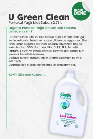 Green Clean Likit Sabun 2.75 lt