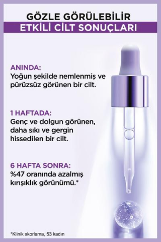 3 Adet Loreal Paris Revitalift Filler Dolgunlaştırıcı Serum 30 ml ve ROSIE