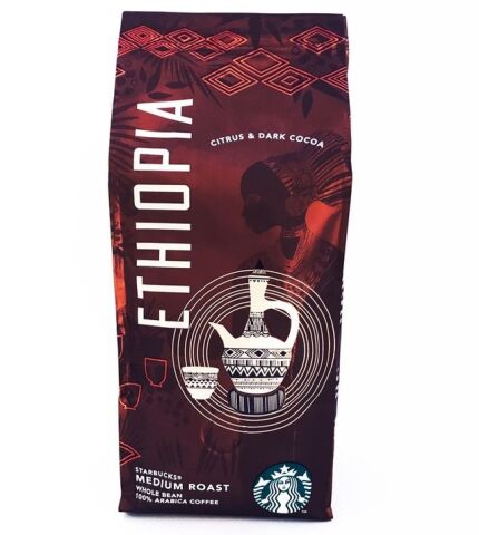Starbucks Ethiopia %100 Arabica Çekirdek Kahve 250 Gr