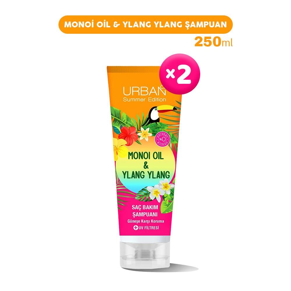 Urban Care Monoi Oil & Ylang Koruyucu Şampuan 250 ml x 2