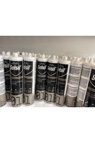 Selsil Genel Amaçlı Şeffaf Silikon 280gr