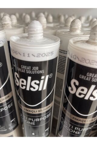 Selsil Genel Amaçlı Şeffaf Silikon 280gr