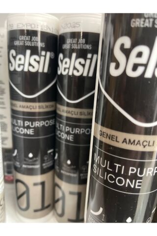 Selsil Genel Amaçlı Şeffaf Silikon 280gr