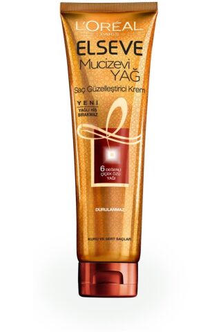 Elseve Marka: Mucizevi Yağ Saç Güzelleştirici Krem Tüm Saçlar Için 150ml