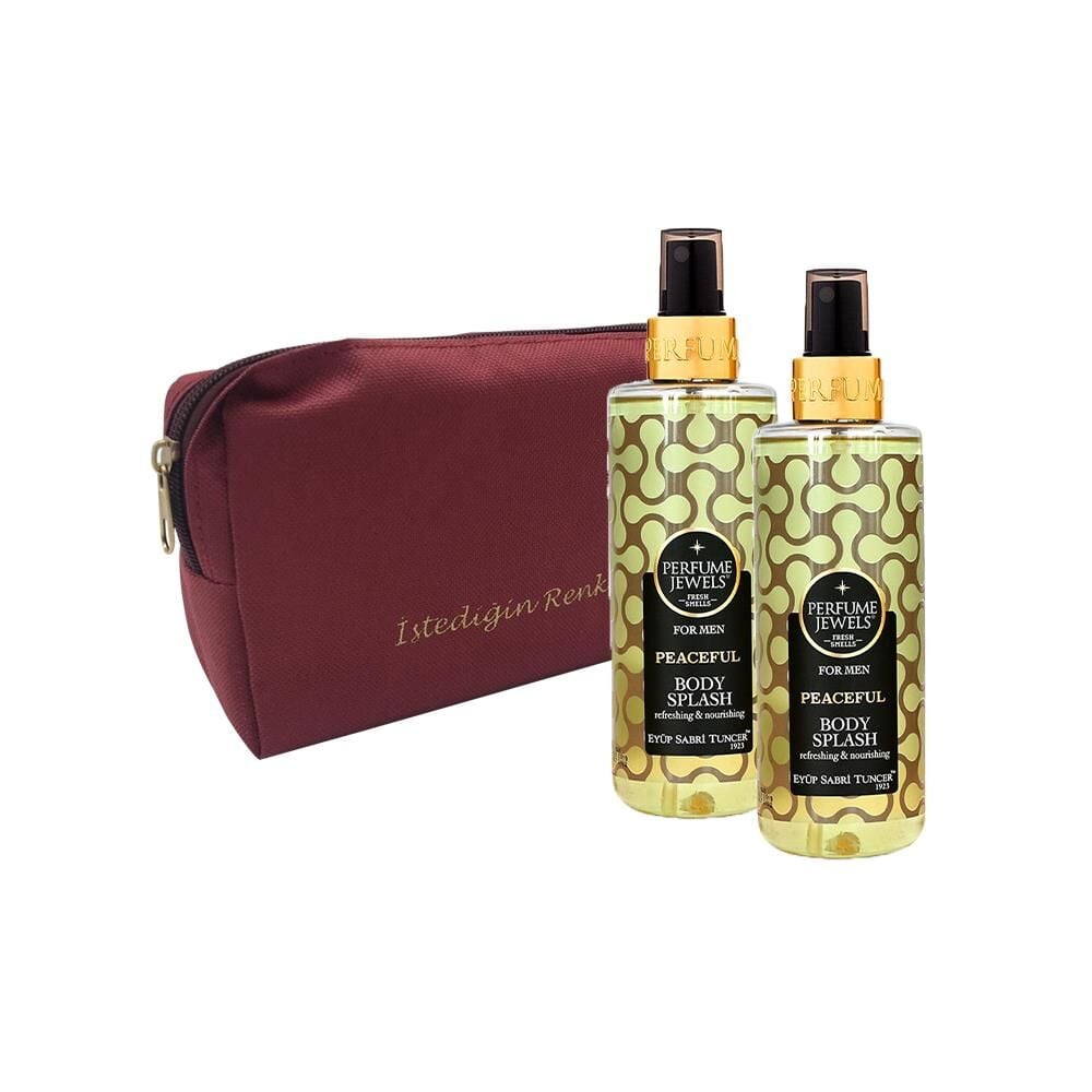Eyüp Sabri Tuncer For Men Peaceful Body Splash 250 ML x 2 ve Slogan Çanta Hediyeli