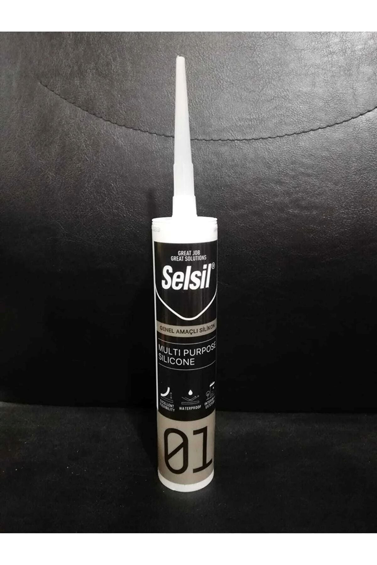 Selsil Şeffaf Genel Amaçlı Silikon 280 gr