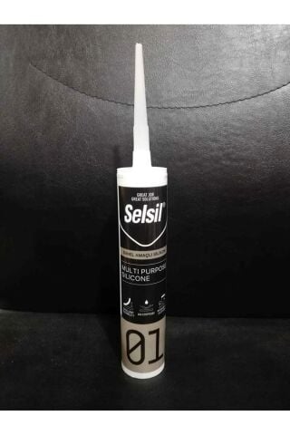 Selsil Şeffaf Genel Amaçlı Silikon 280 gr
