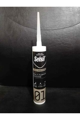 Selsil Şeffaf Genel Amaçlı Silikon 280 gr