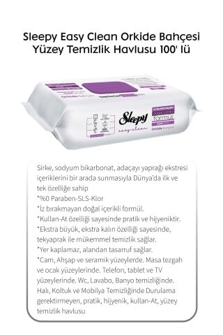Sleepy 100' lü Orkide Bahçesi 11 Al 10 Öde ve Rosie Pamuk
